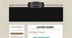 Desktop Screenshot of cafedesamis.com