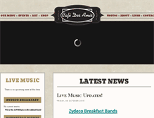 Tablet Screenshot of cafedesamis.com